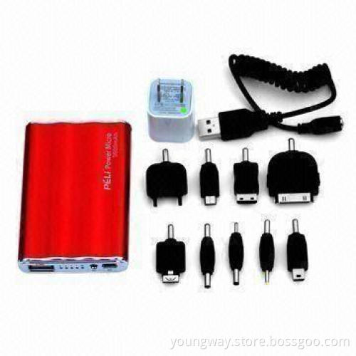 3,600mAh External Battery for Most Types of Mobile Phones, iPhone, iPad and Other Equipments